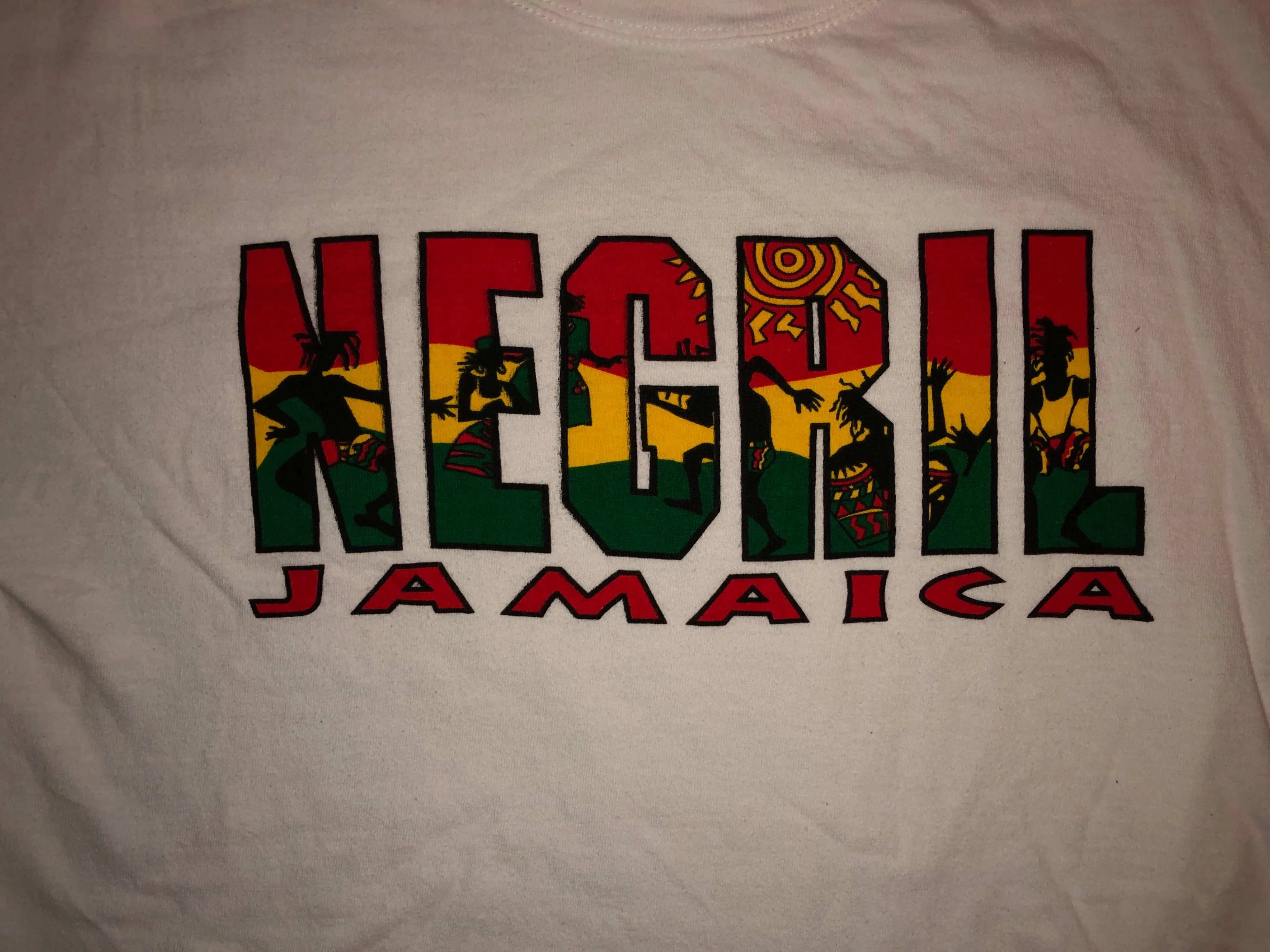 00's Negril Jamaica Souvenir T-Shirt by Friendly Tees