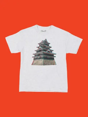 3D Matsumoto Castle Youth T-shirt