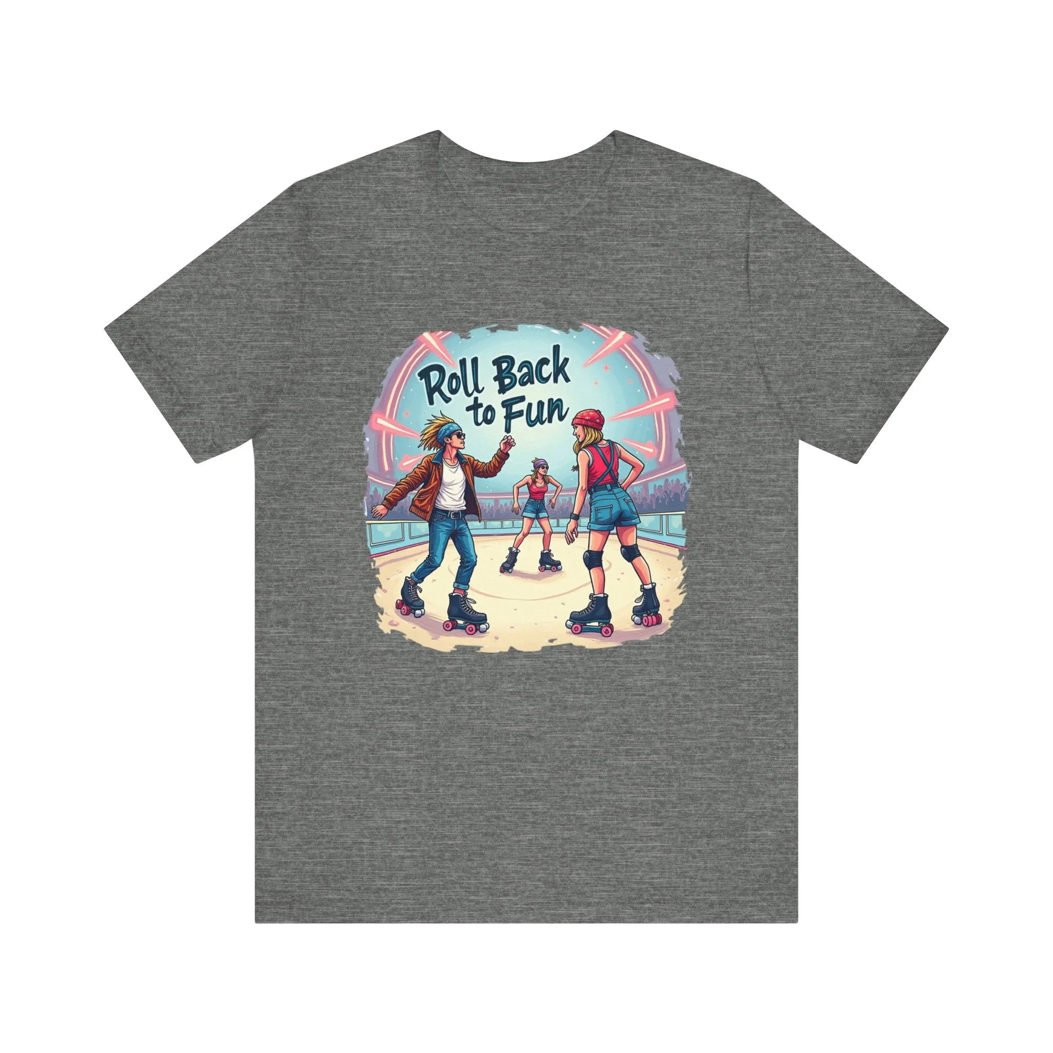 90s Roller Disco Fun T Shirt