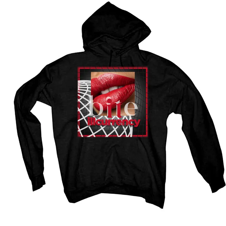 Air Jordan 9 “Fire Red” Black T-Shirt (BITE IT)