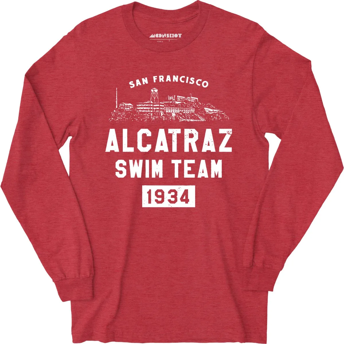 Alcatraz Swim Team - Long Sleeve T-Shirt