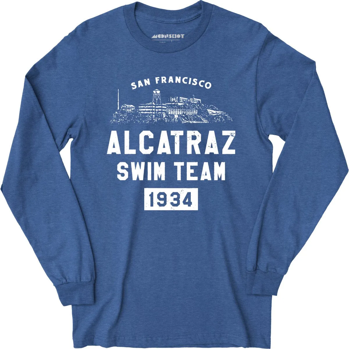 Alcatraz Swim Team - Long Sleeve T-Shirt