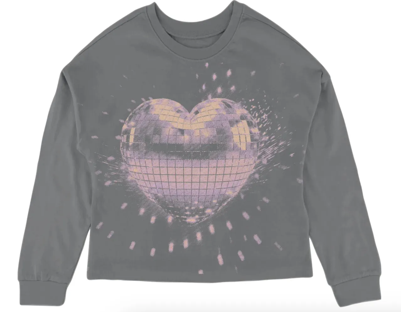 All That Glitters Oversized L/S Tee