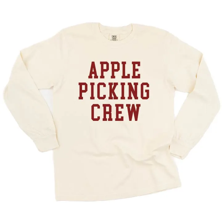 Apple Picking Crew - LONG SLEEVE COMFORT COLORS TEE