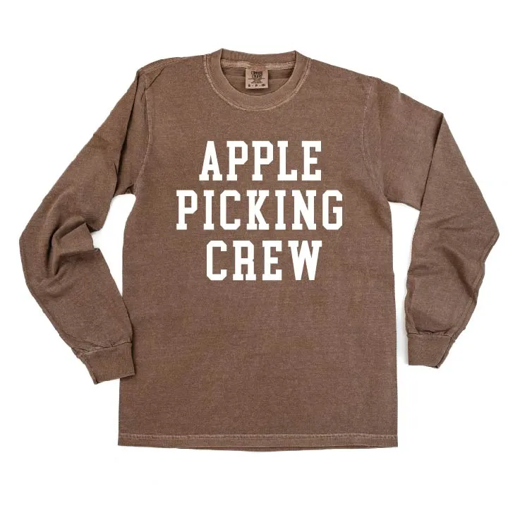 Apple Picking Crew - LONG SLEEVE COMFORT COLORS TEE