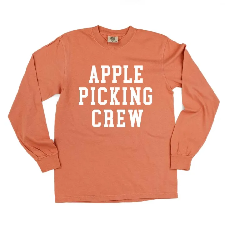 Apple Picking Crew - LONG SLEEVE COMFORT COLORS TEE