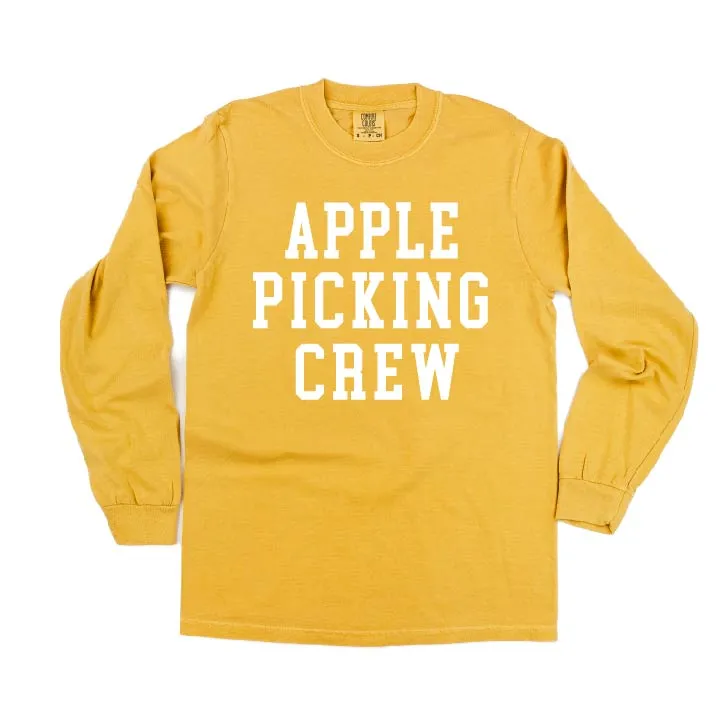 Apple Picking Crew - LONG SLEEVE COMFORT COLORS TEE