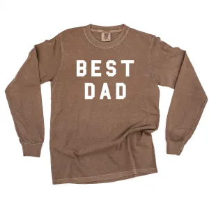 BEST DAD - LONG SLEEVE COMFORT COLORS TEE