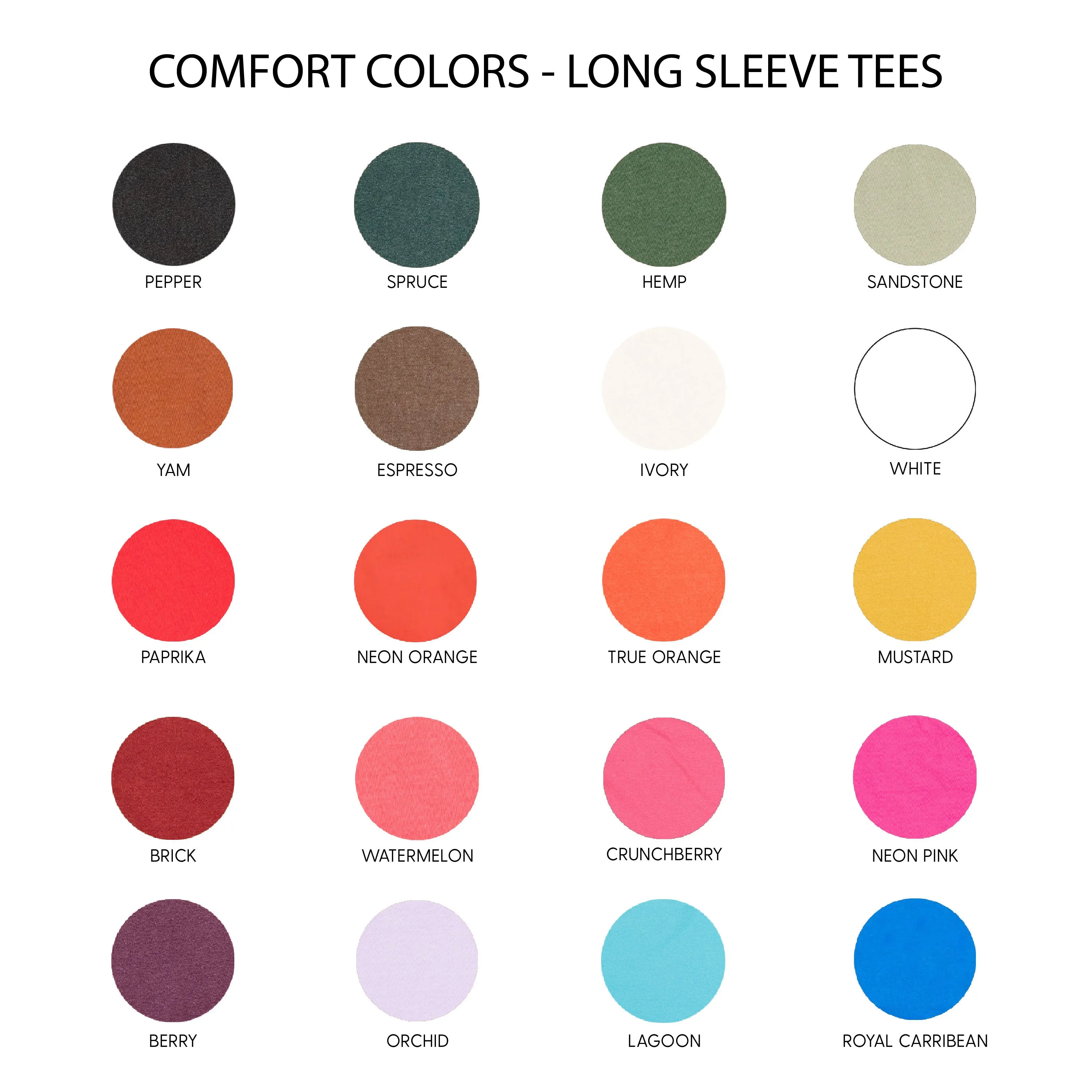 BEST DAD - LONG SLEEVE COMFORT COLORS TEE