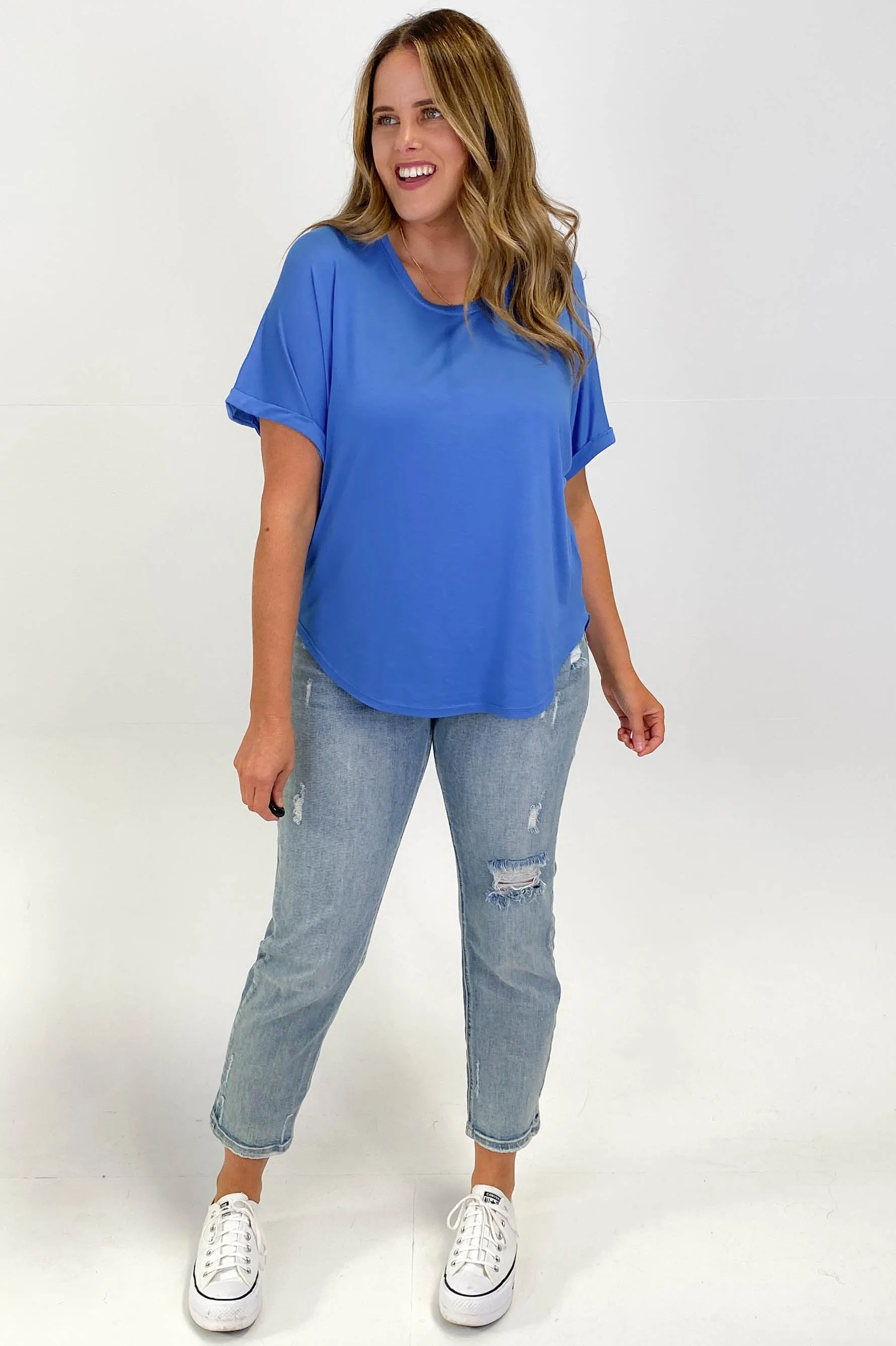 Betty Basics Janina Tee Deep Blue