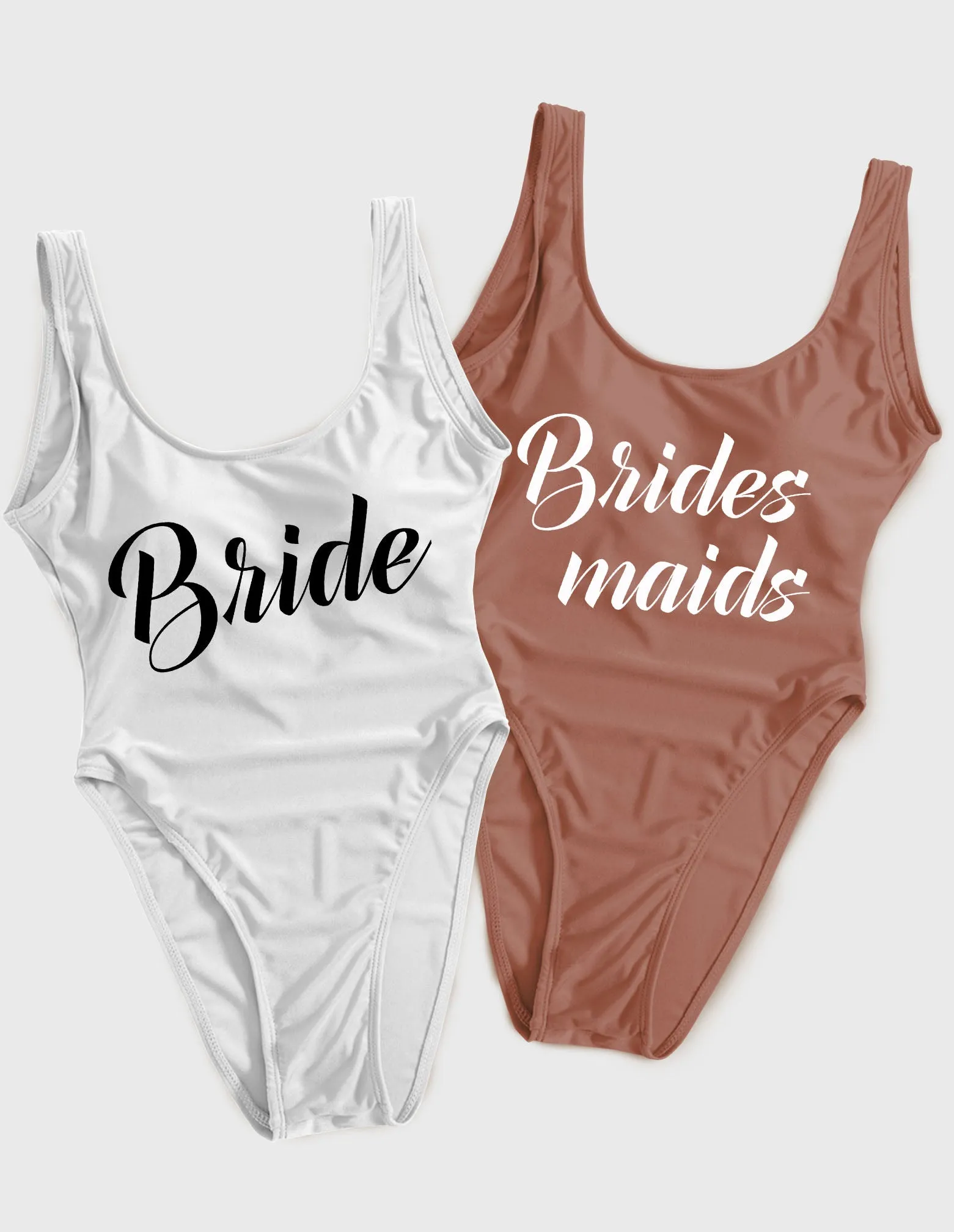 Bride and Bridesmaids - Cursive Style (220) Swimsuit