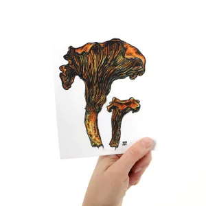 Chanterelle Mushrooms Sticker