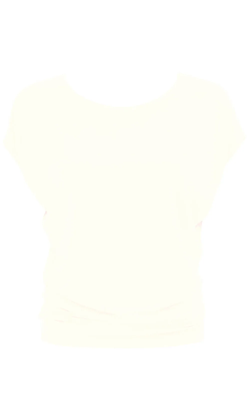 CHARLES Slouch Tee - IVORY