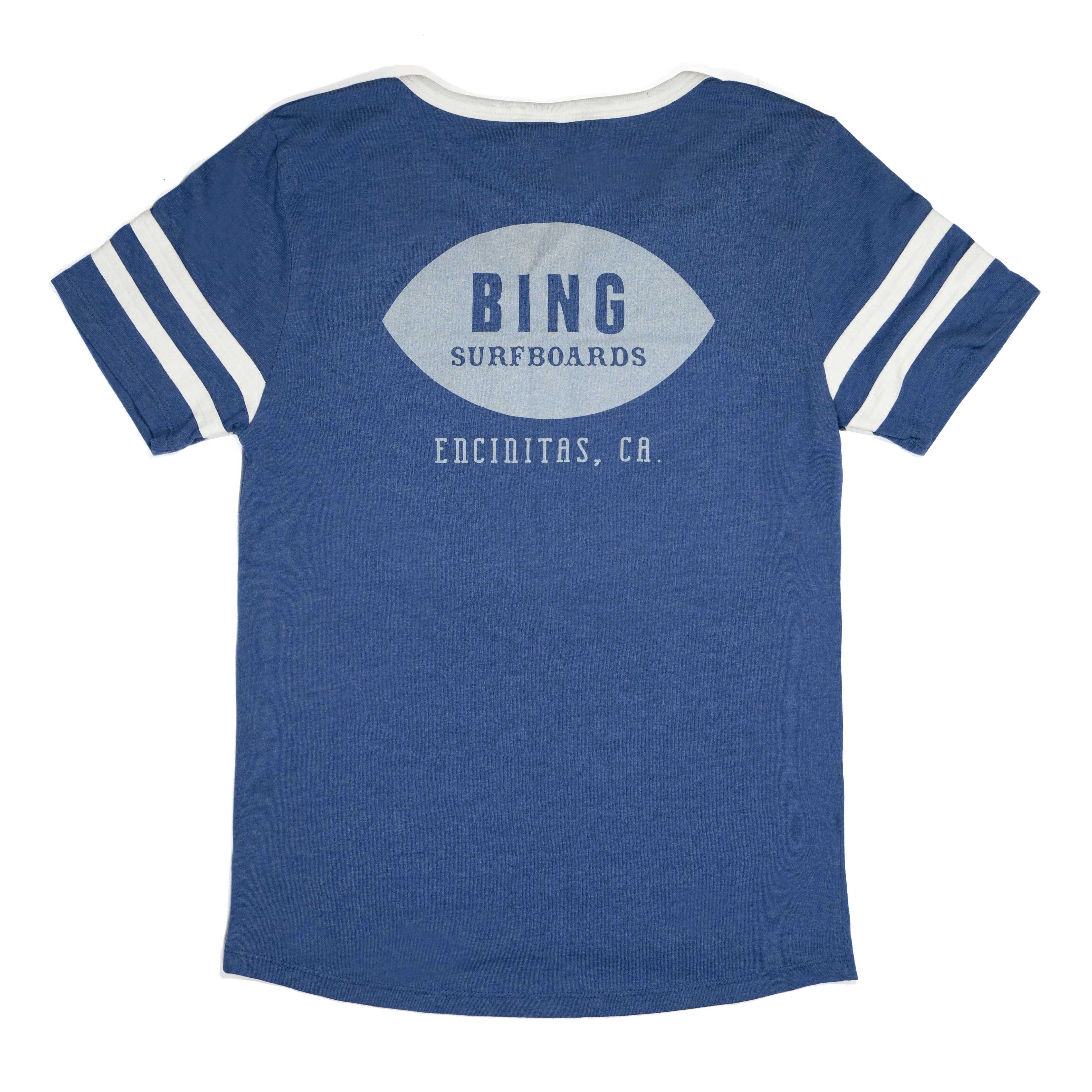 CLASSIC ENCINITAS Women's S/S Varsity T-Shirt - Vintage Royal