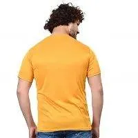 Classic Polycotton Round Neck Tees For Men