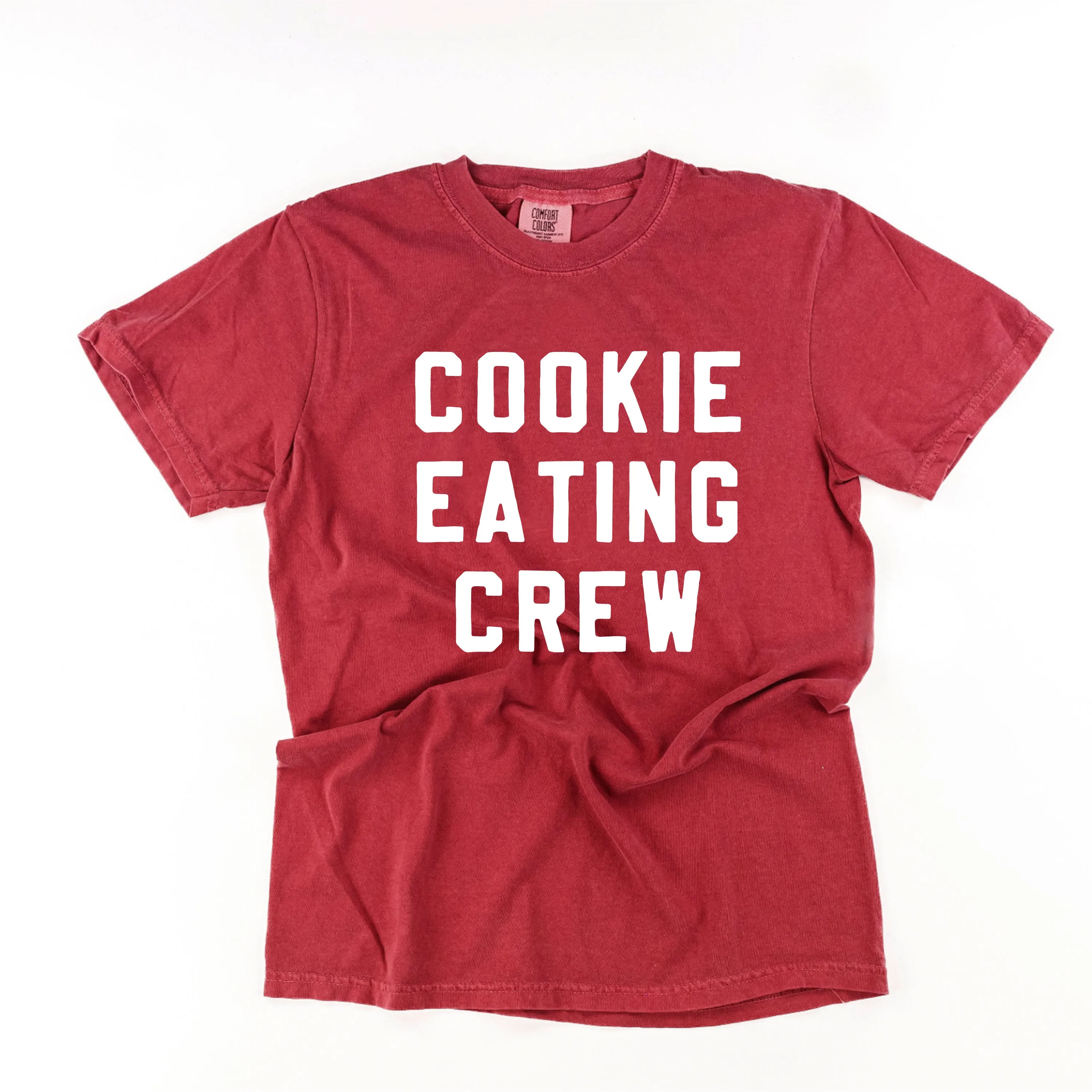 Cookie Eating Crew - Block Font - Comfort Colors Tee