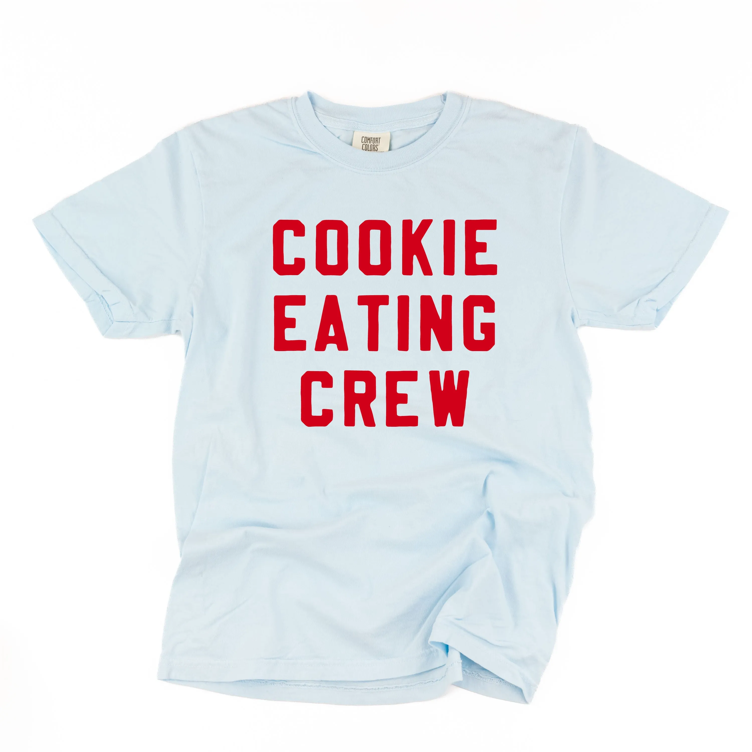 Cookie Eating Crew - Block Font - Comfort Colors Tee