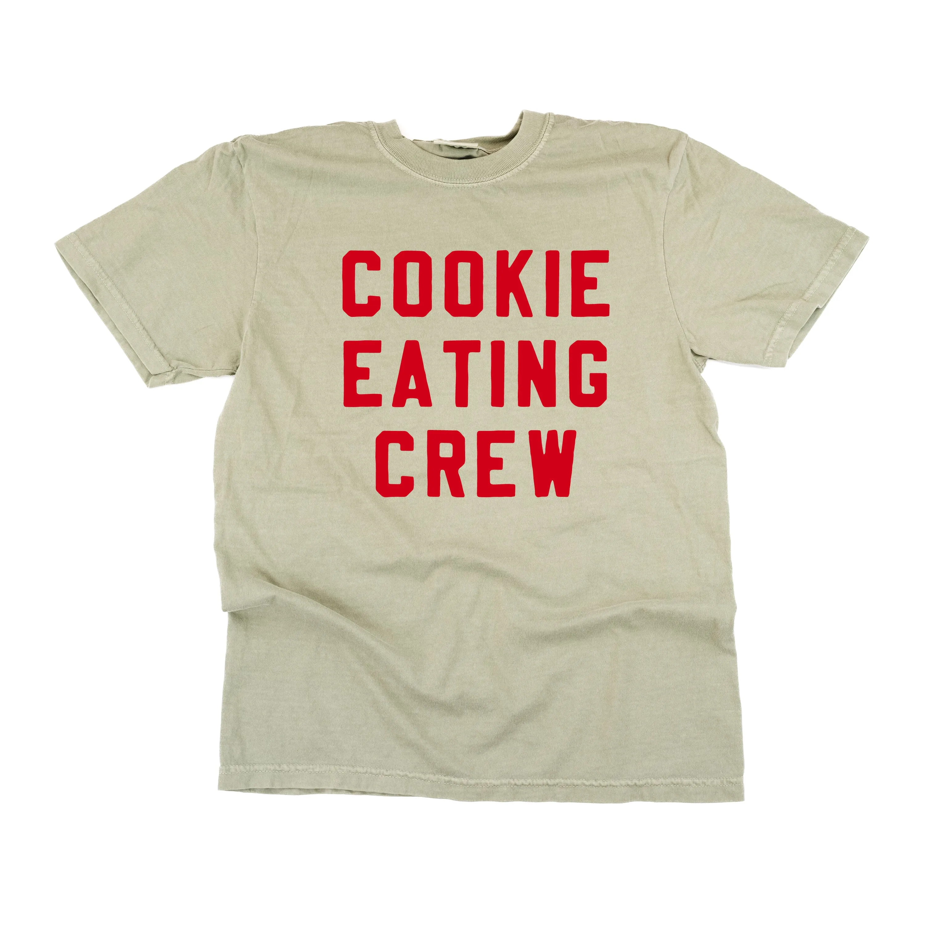 Cookie Eating Crew - Block Font - Comfort Colors Tee