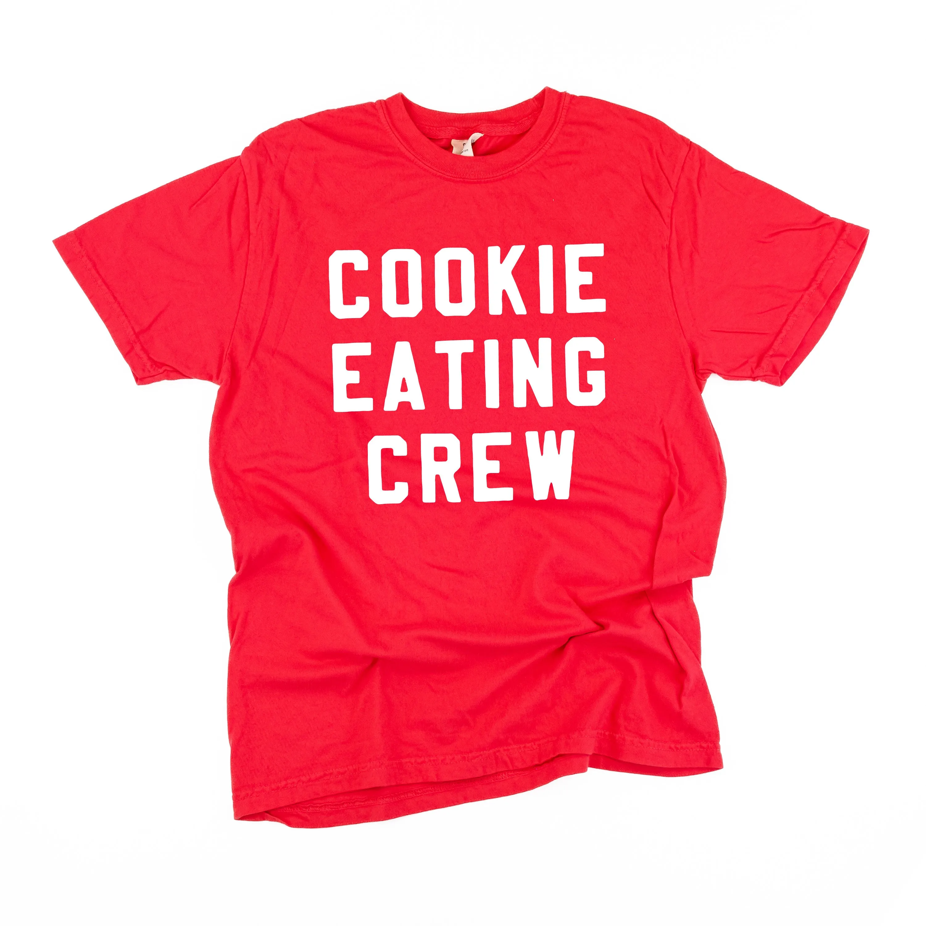 Cookie Eating Crew - Block Font - Comfort Colors Tee