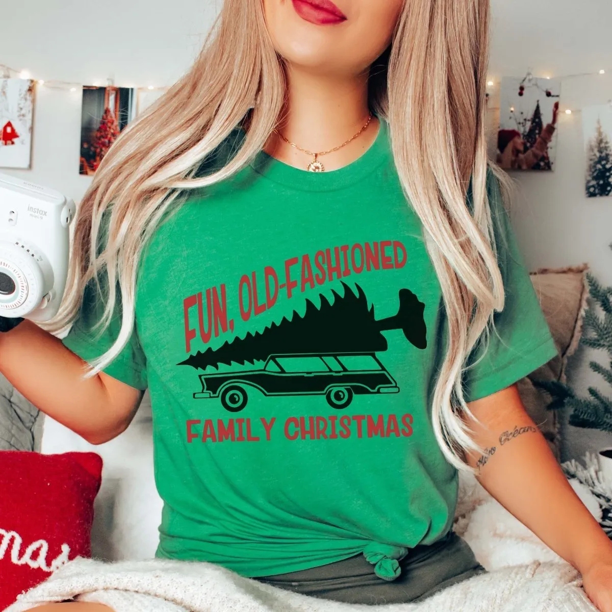 Couple Christmas It's A Beaut & Fun Old Fashioned Wholesale Bella Graphic Tee - Fast Shipping