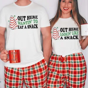 Couple Looking For A Snack Wholesale Bella Graphic Tee - Quick TAT