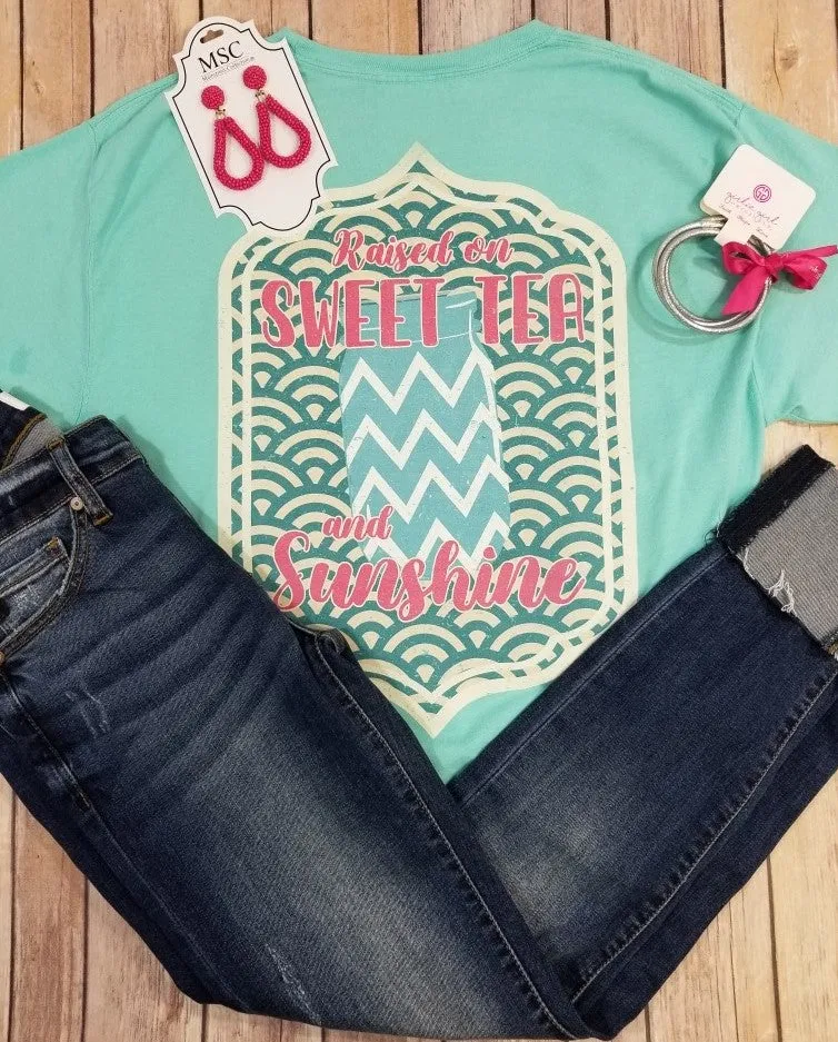 Daydream Tees Sweet Tea Mint Green