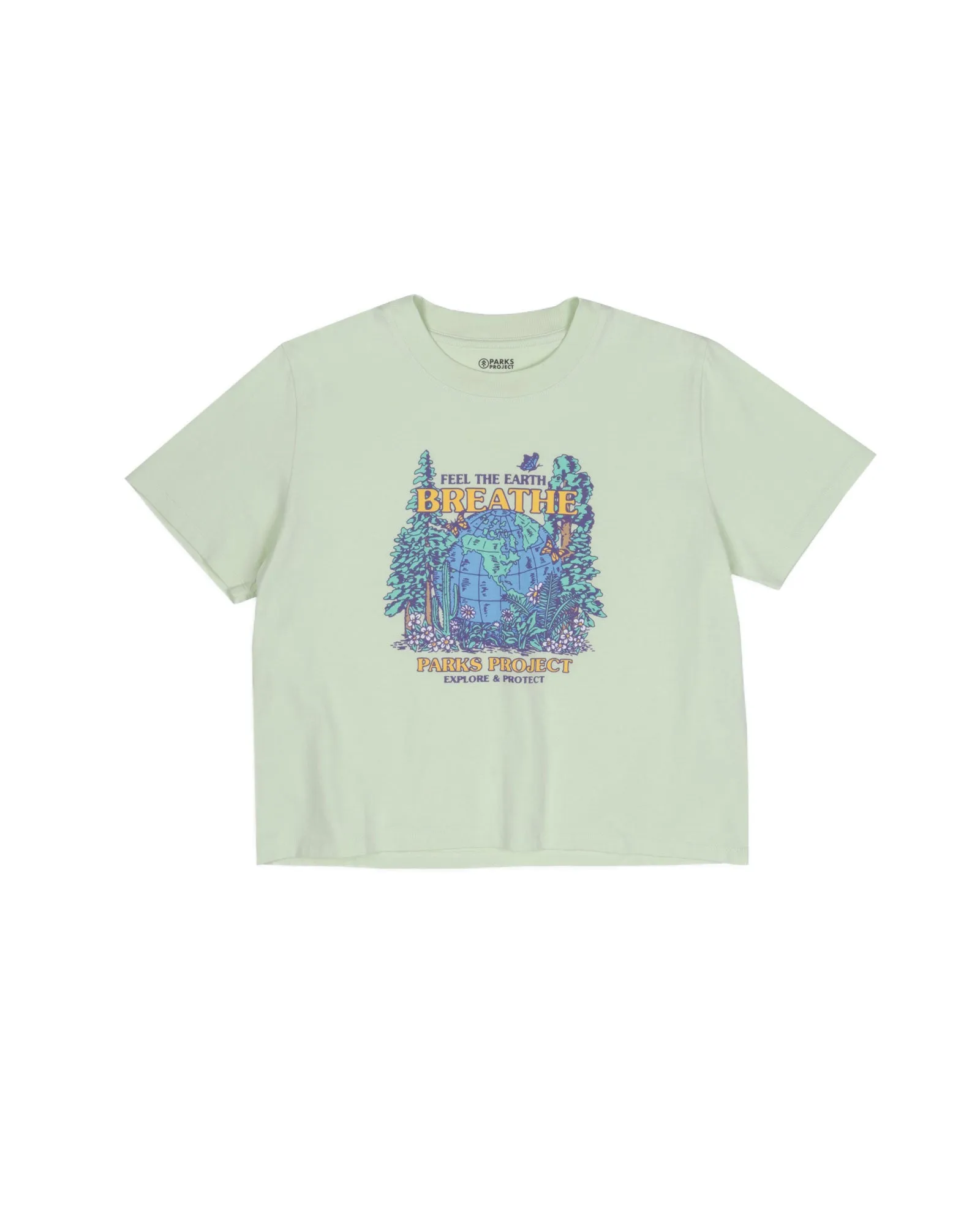 Feel The Earth Breathe Boxy Tee