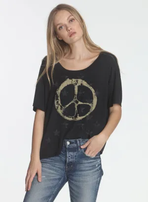 Graphic Delila Scoop - Black Peace