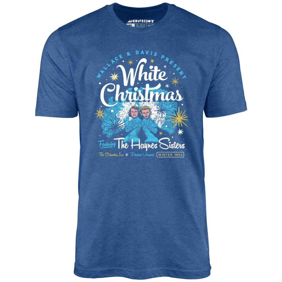 Haynes Sisters White Christmas 1954 - Unisex T-Shirt