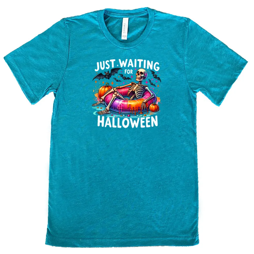 Just Waiting For Halloween Shirt Unisex