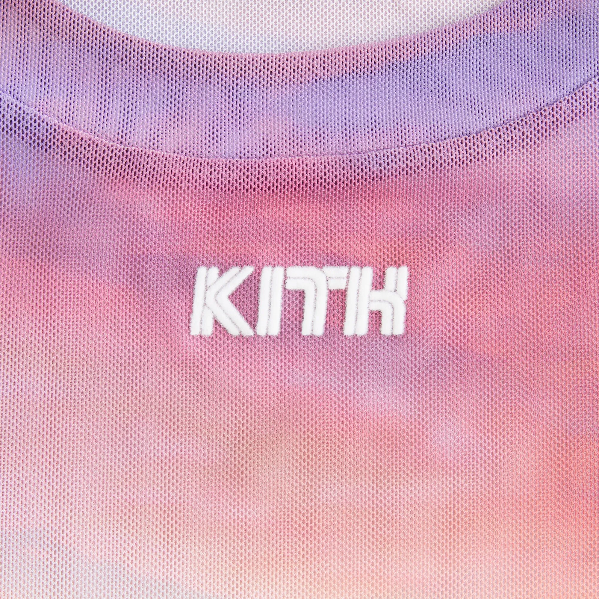 Kith Women Desert Sunset Mulberry Mesh Tee - Mabel