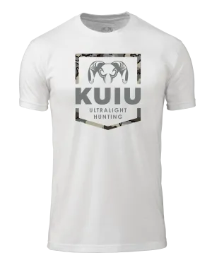 KUIU Vias Shield T-Shirt | White