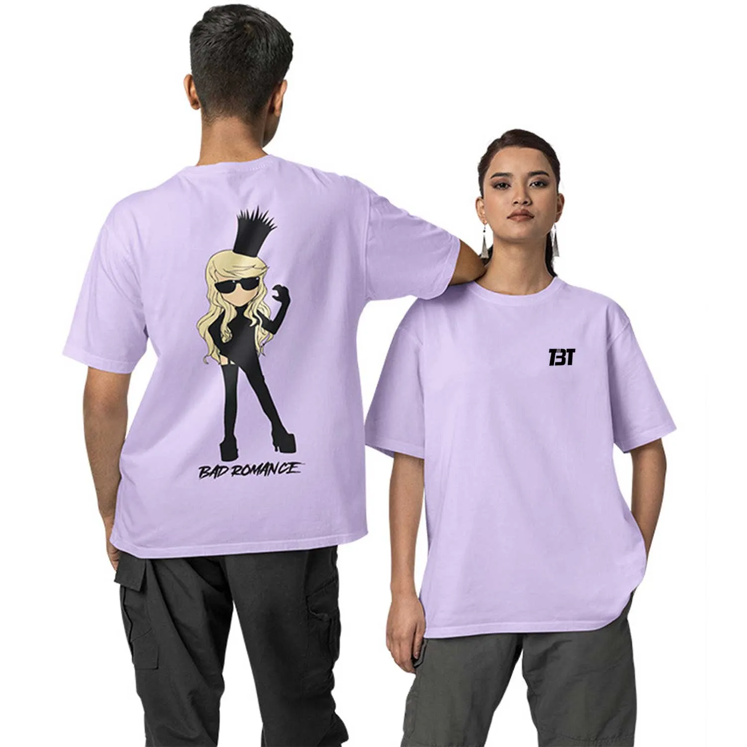 Lady Gaga Oversized T shirt - Bad Romance