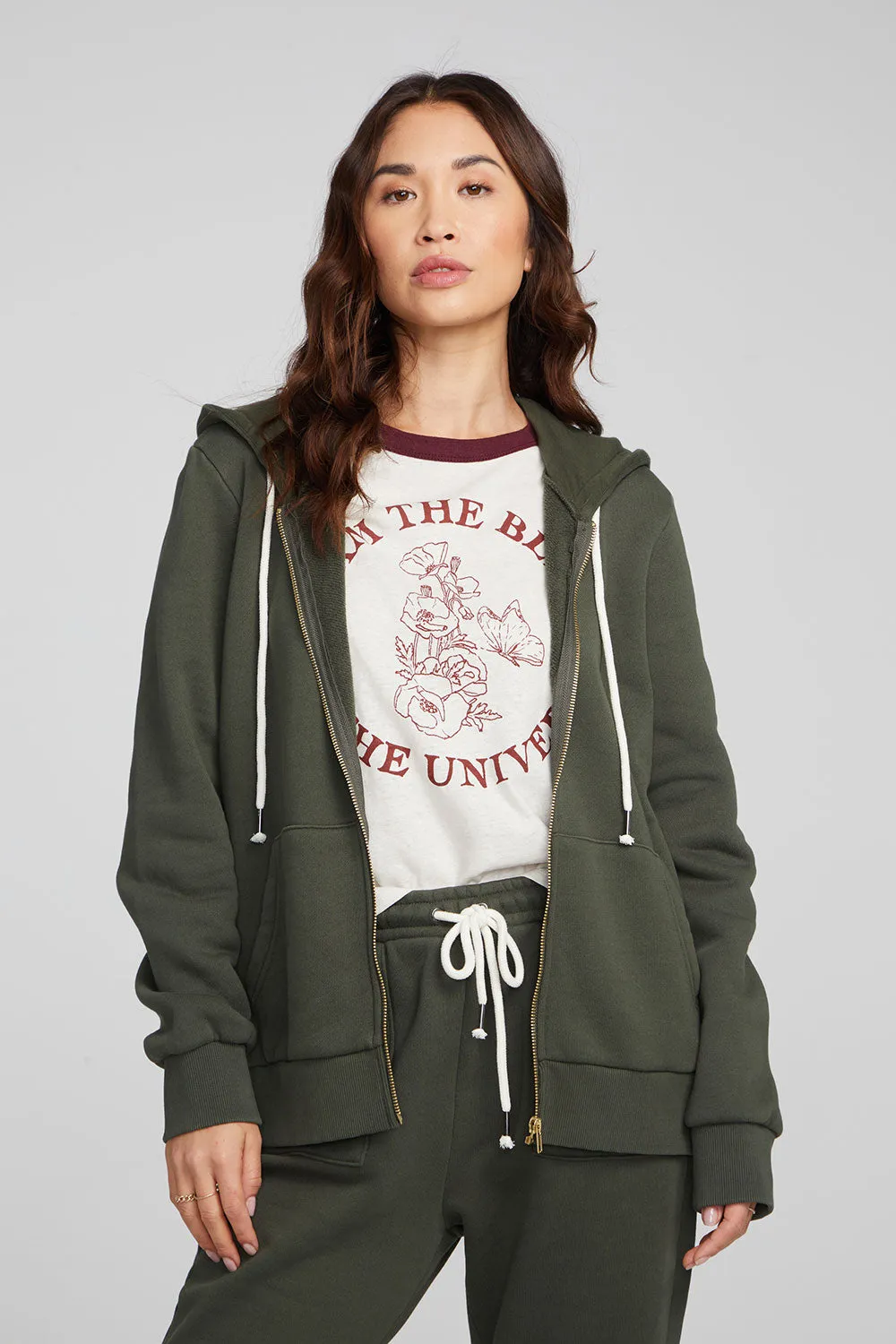 Lex Forest Night Zip Up Hoodie