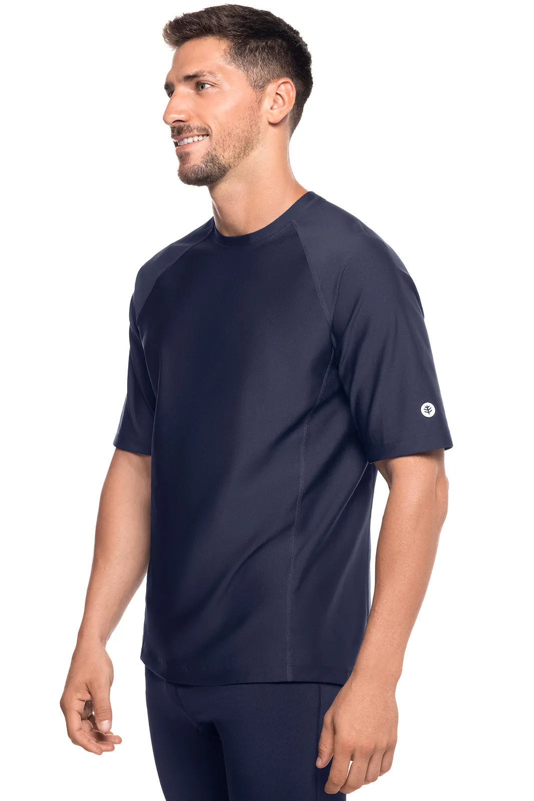 Men's Hightide Short Sleeve Swim Shirt | Navy