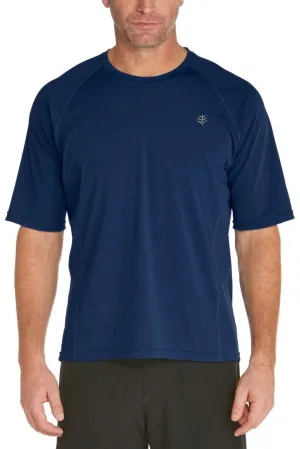 Men's Hightide Short Sleeve Swim Shirt | Navy