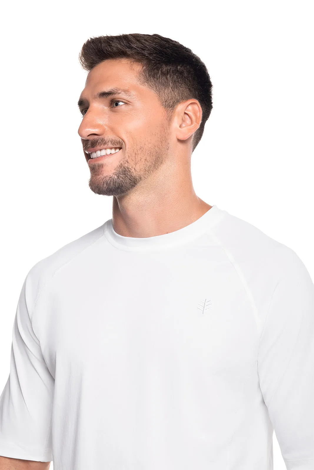 Men's Hightide Short Sleeve Swim Shirt | White