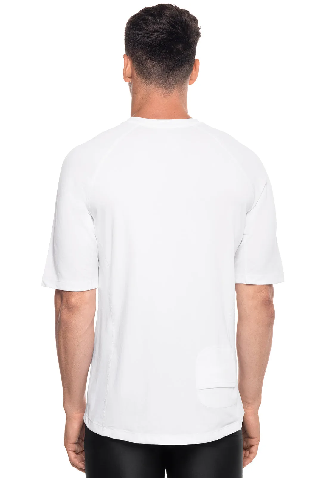 Men's Hightide Short Sleeve Swim Shirt | White