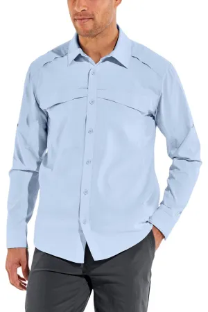 Men's Nassau Fishing Shirt | Light Blue