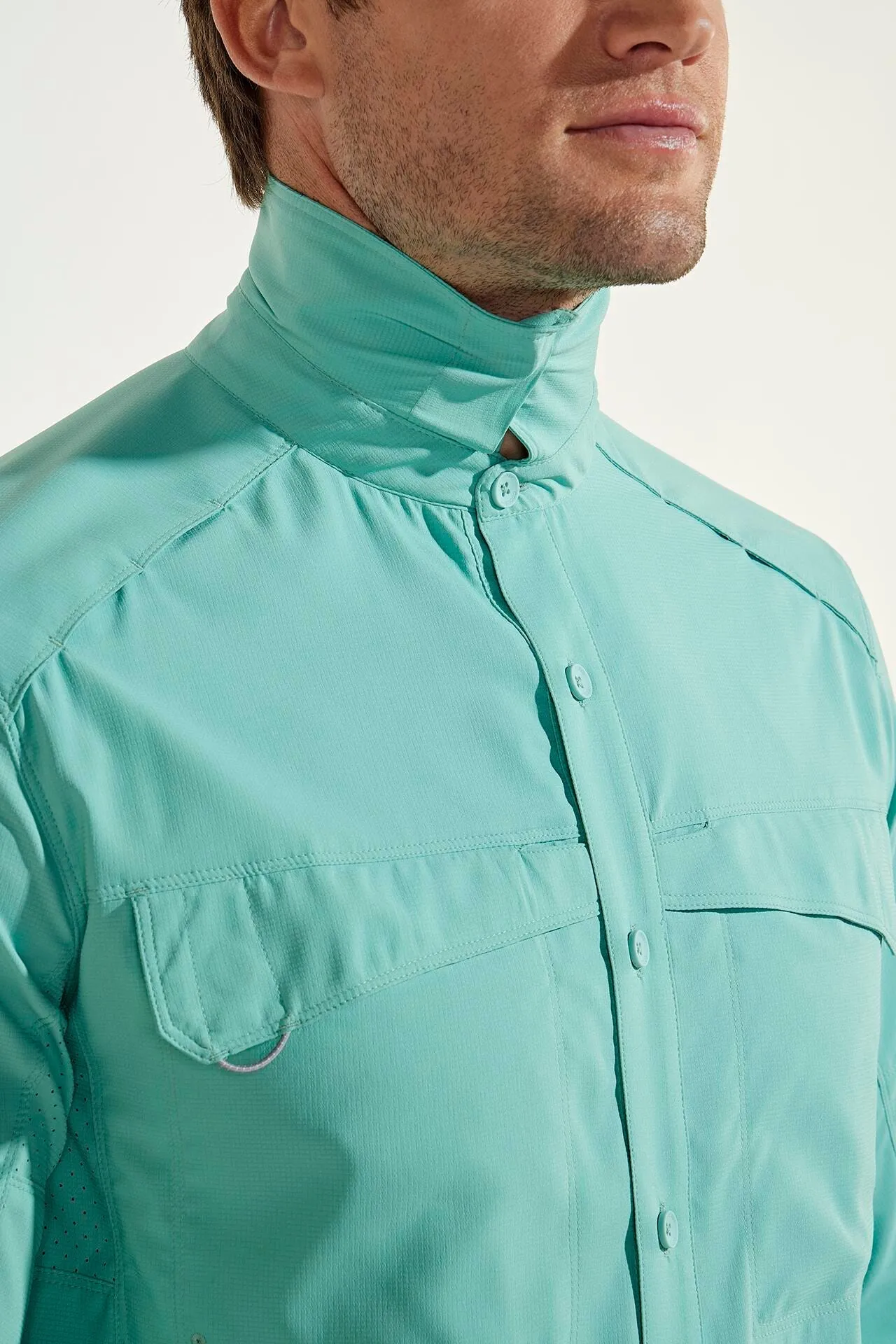 Men's Nassau Fishing Shirt  |  Serene Sage