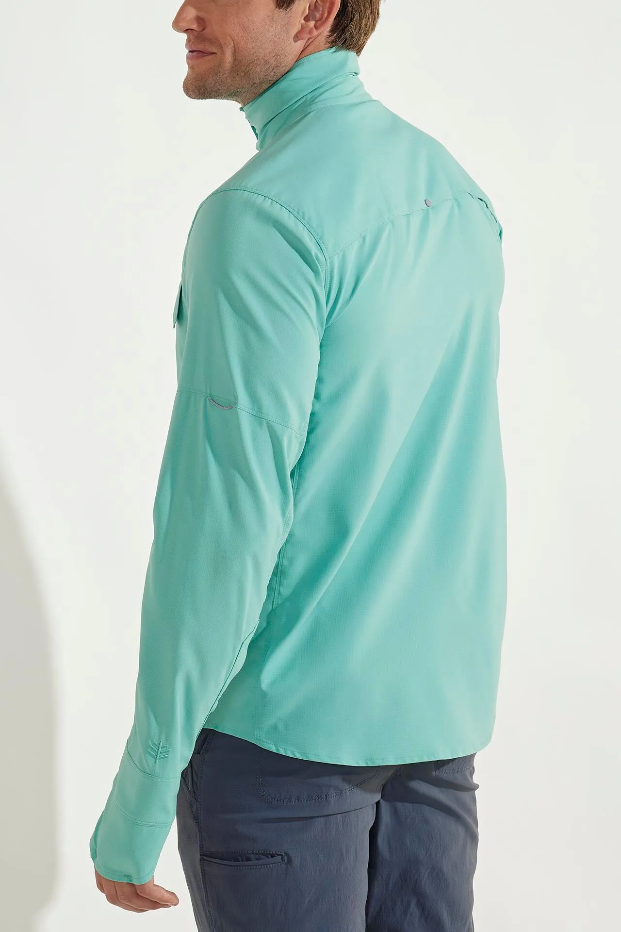 Men's Nassau Fishing Shirt  |  Serene Sage