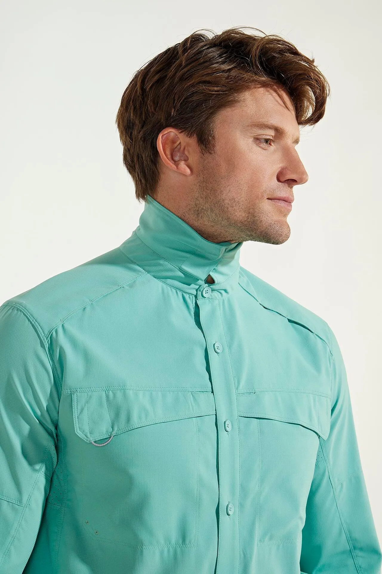 Men's Nassau Fishing Shirt  |  Serene Sage