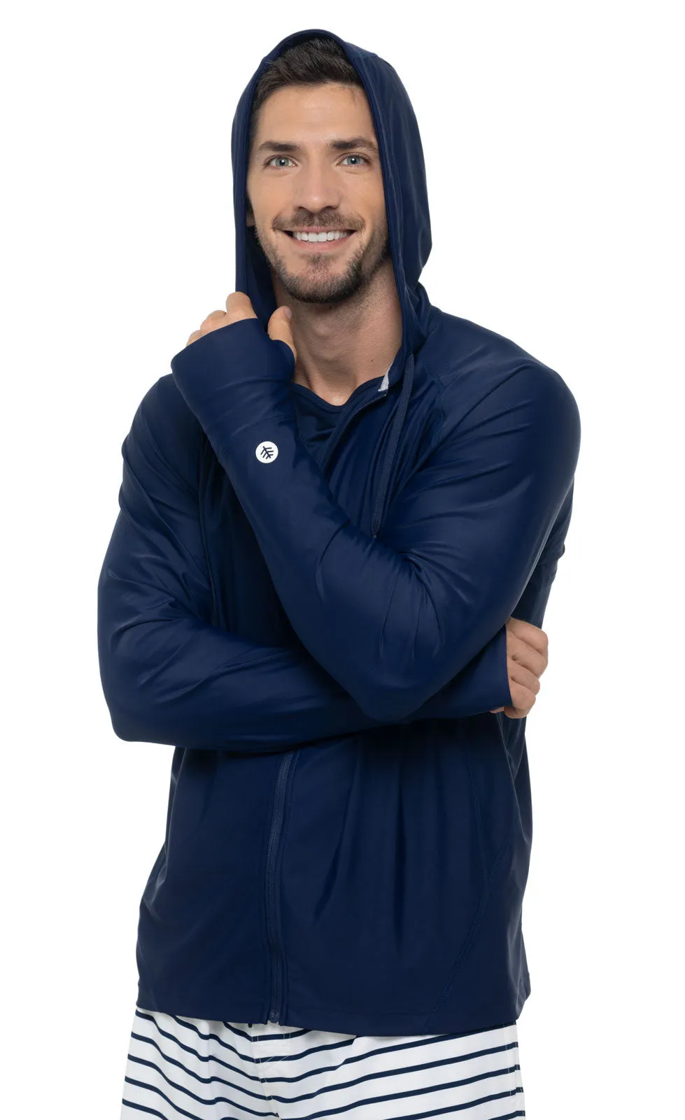 Men's Ocala Swim Hoodie | Navy