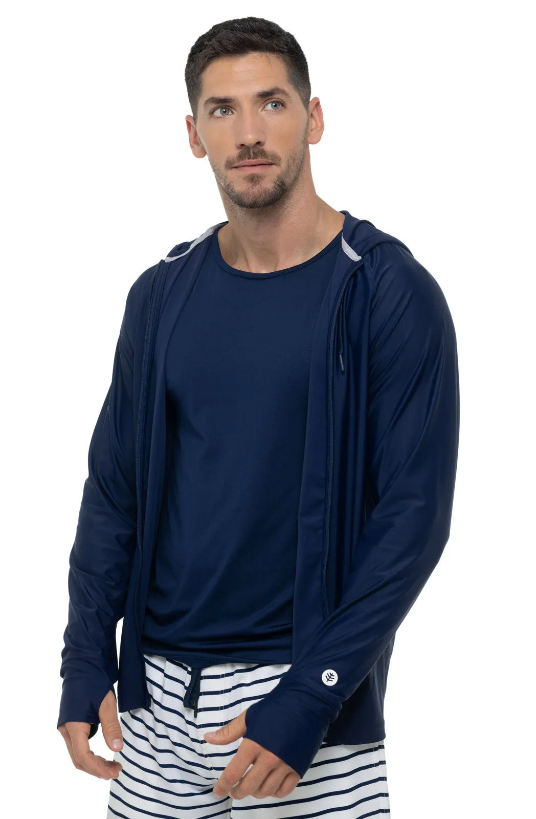 Men's Ocala Swim Hoodie | Navy