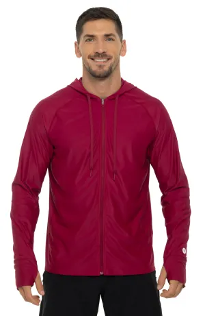 Men's Ocala Swim Hoodie | Red Crush