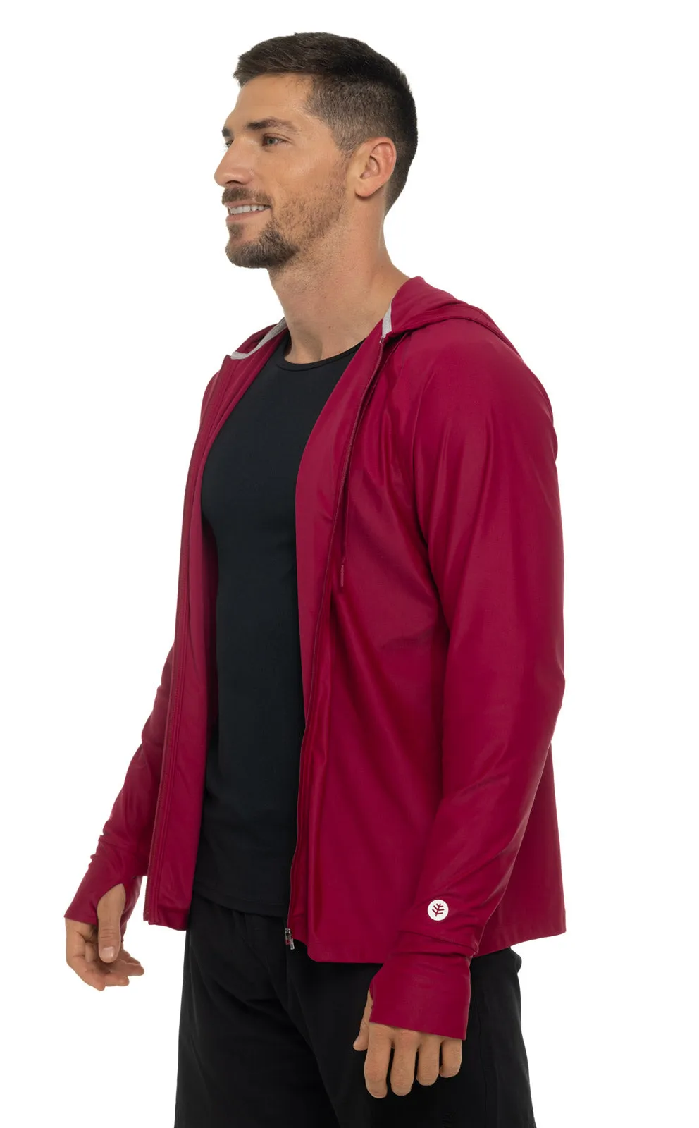 Men's Ocala Swim Hoodie | Red Crush