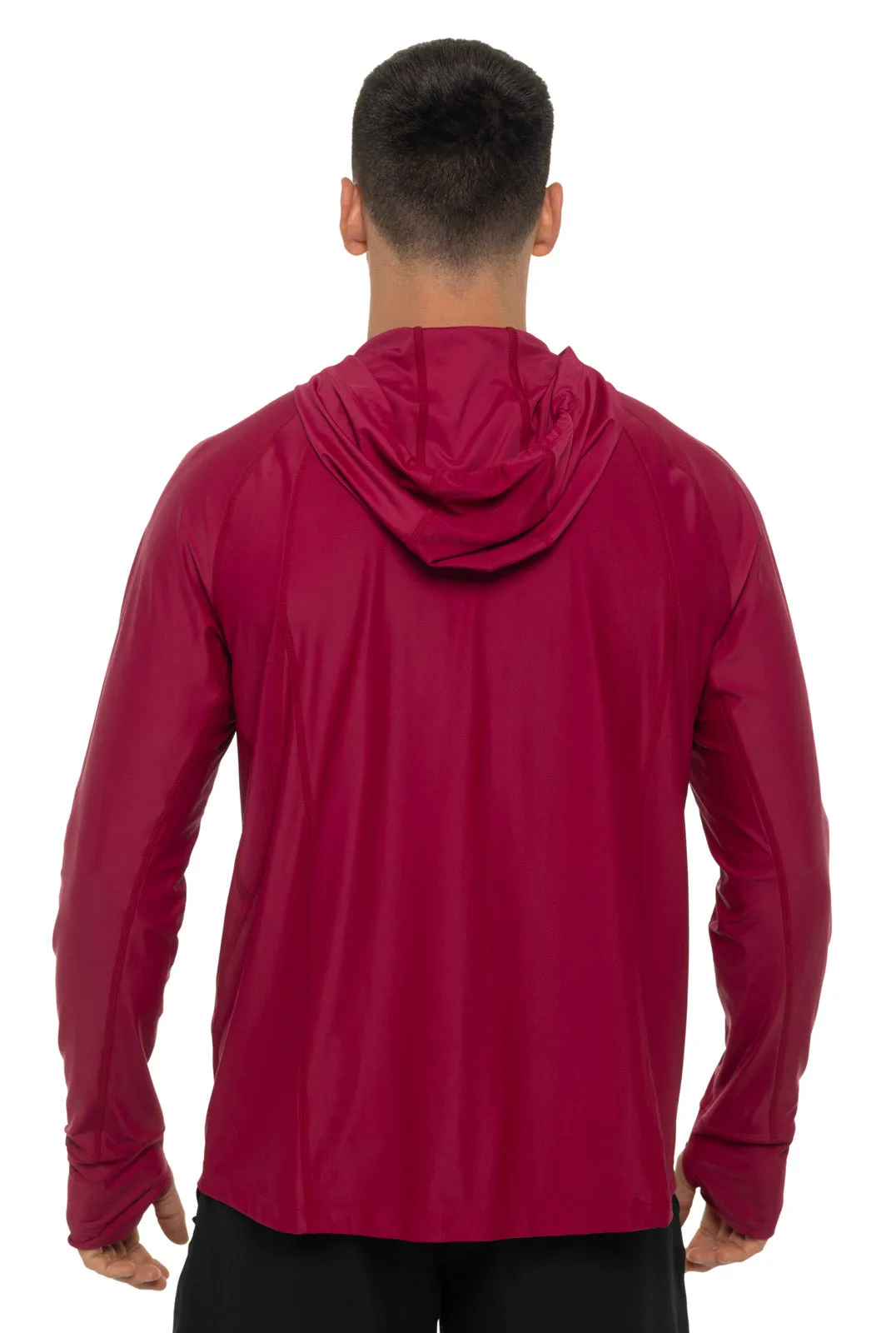 Men's Ocala Swim Hoodie | Red Crush