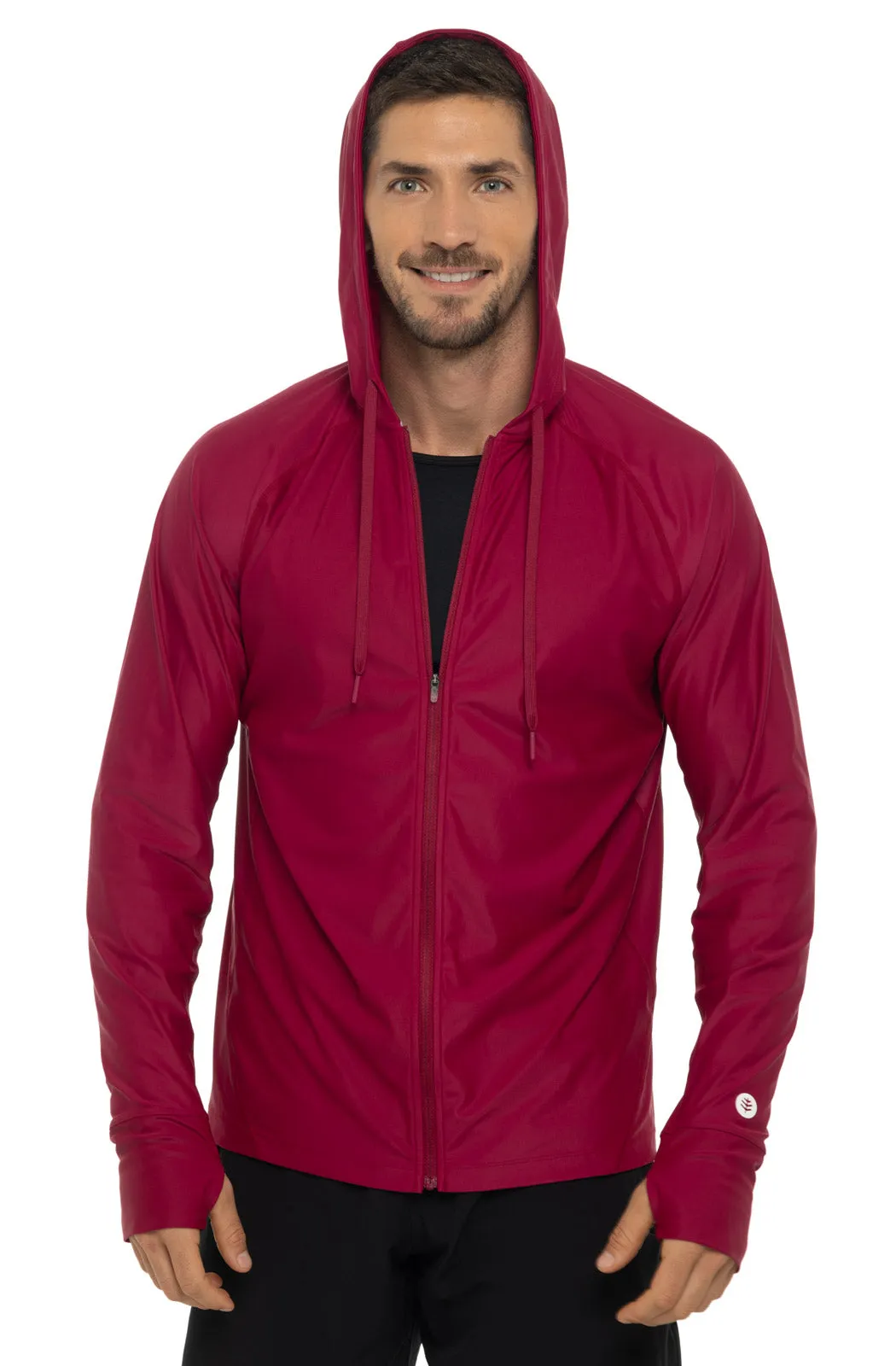 Men's Ocala Swim Hoodie | Red Crush