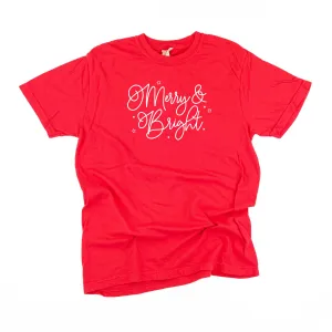 Merry And Bright - Comfort Colors Tee