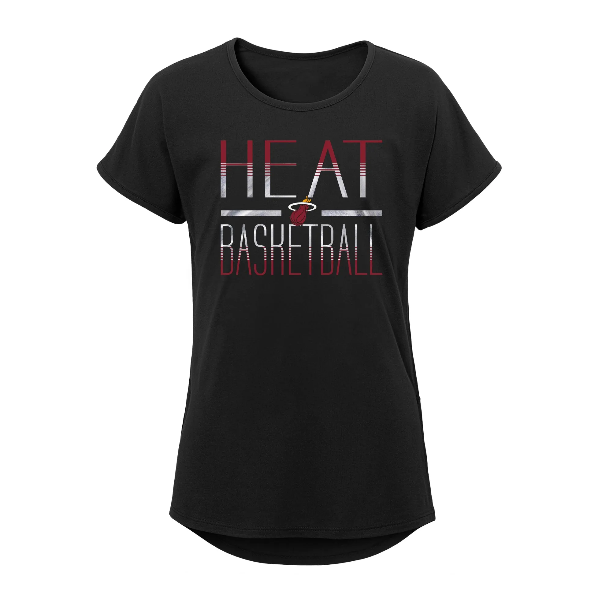 Miami HEAT Girls Love Side Tie Tee